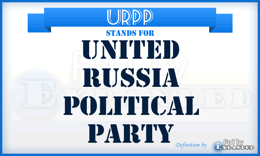 URPP - United Russia Political Party