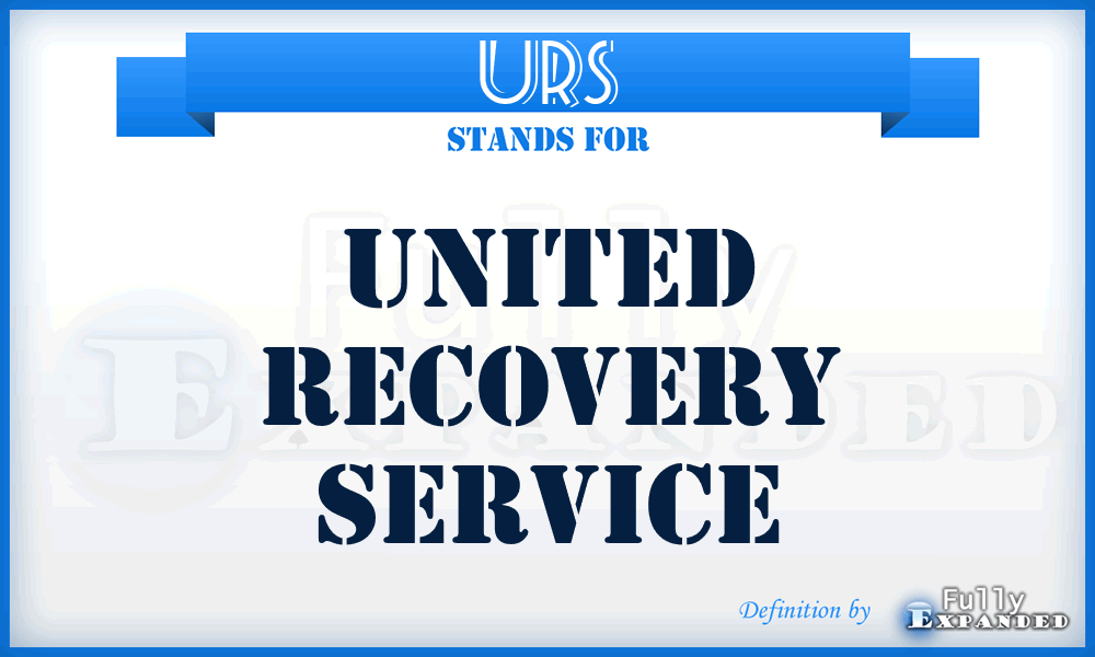 URS - United Recovery Service