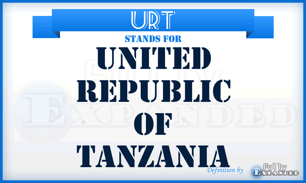 URT - United Republic of Tanzania