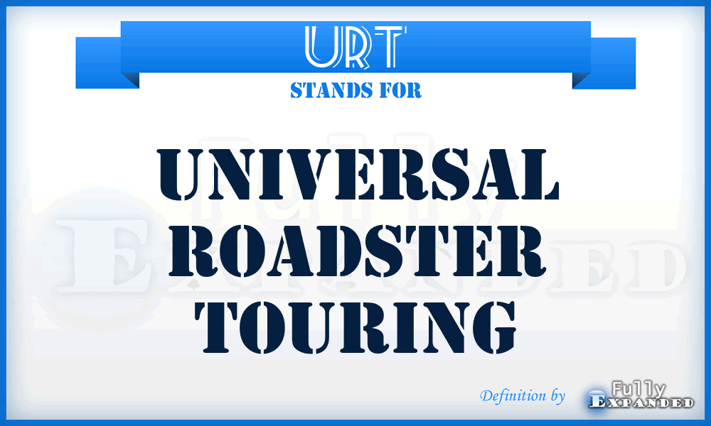 URT - Universal Roadster Touring
