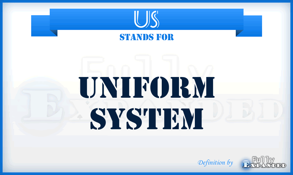 US - Uniform System