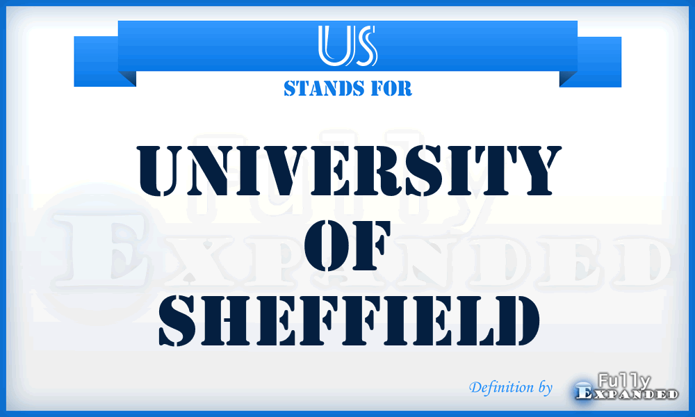 US - University of Sheffield