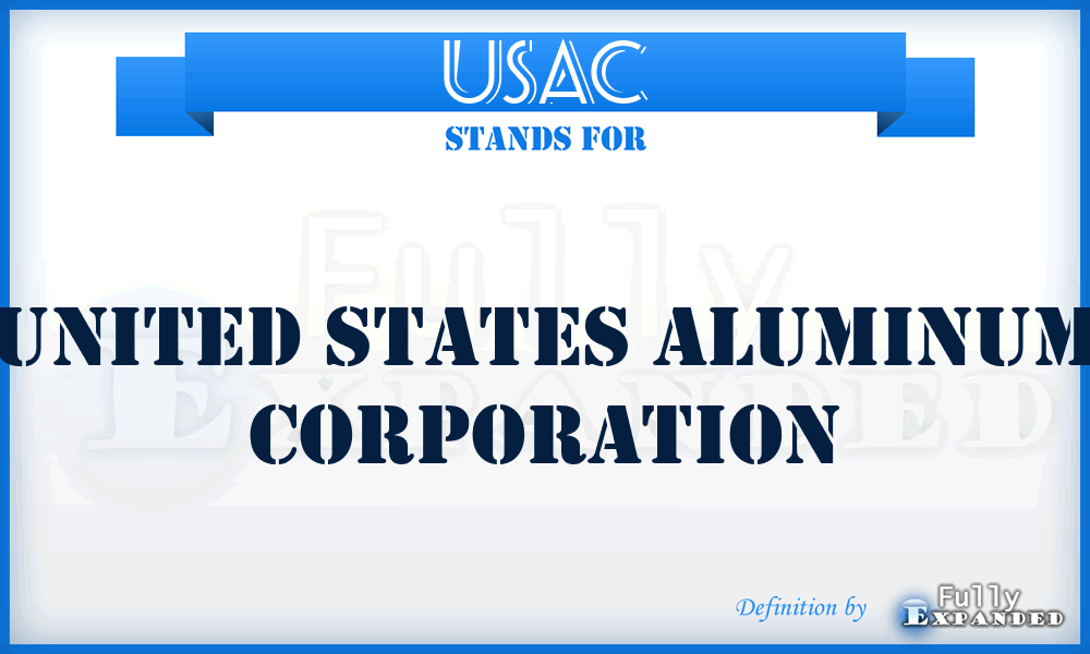 USAC - United States Aluminum Corporation