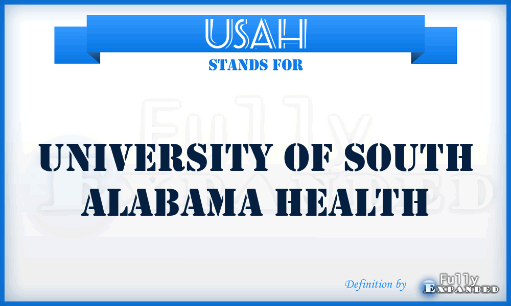 USAH - University of South Alabama Health
