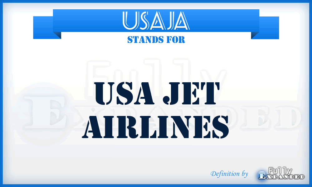 USAJA - USA Jet Airlines