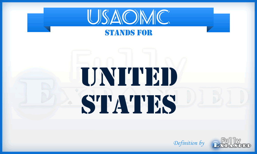 USAOMC - United States