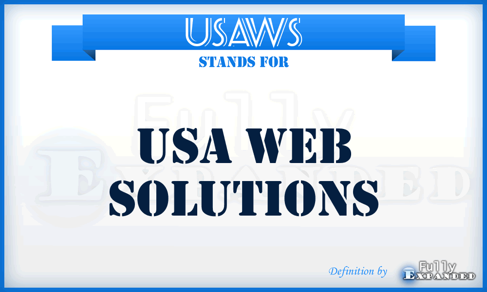 USAWS - USA Web Solutions