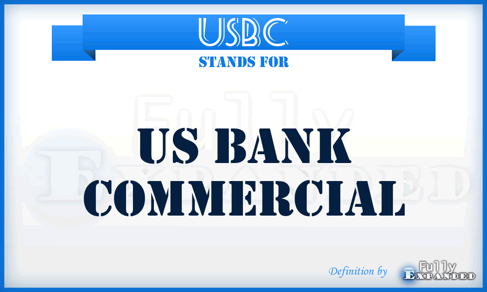 USBC - US Bank Commercial
