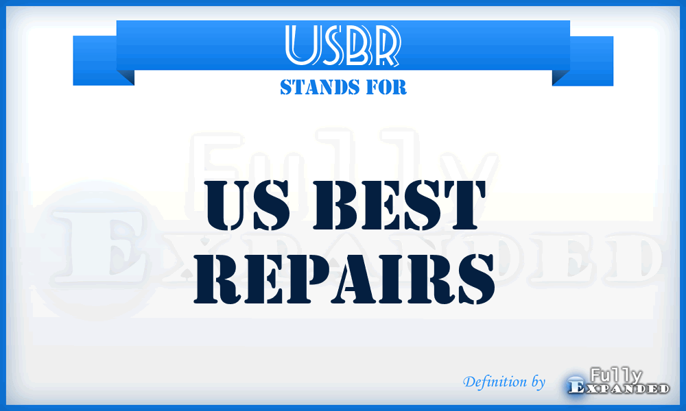 USBR - US Best Repairs