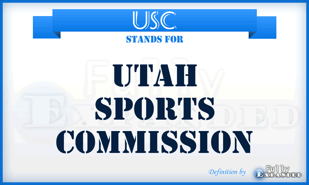 USC - Utah Sports Commission