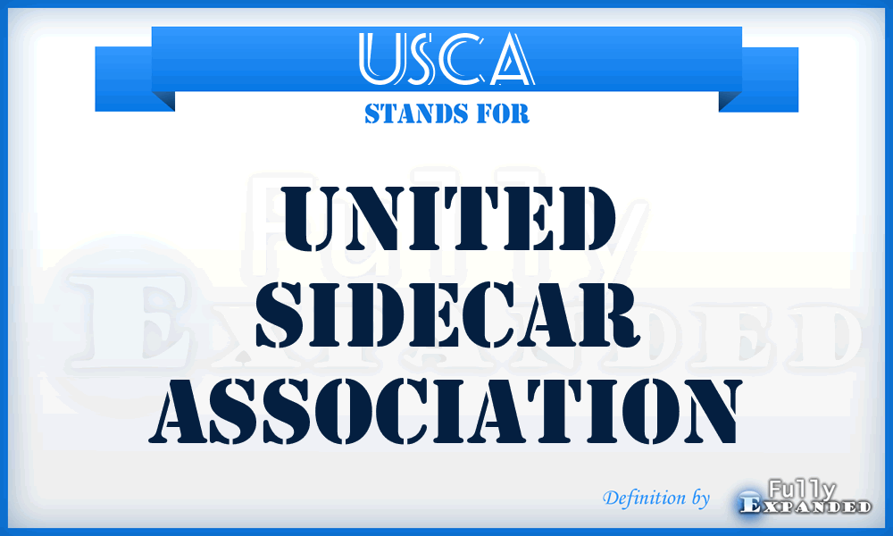 USCA - United SideCar Association