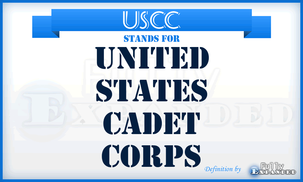 USCC - United States Cadet Corps