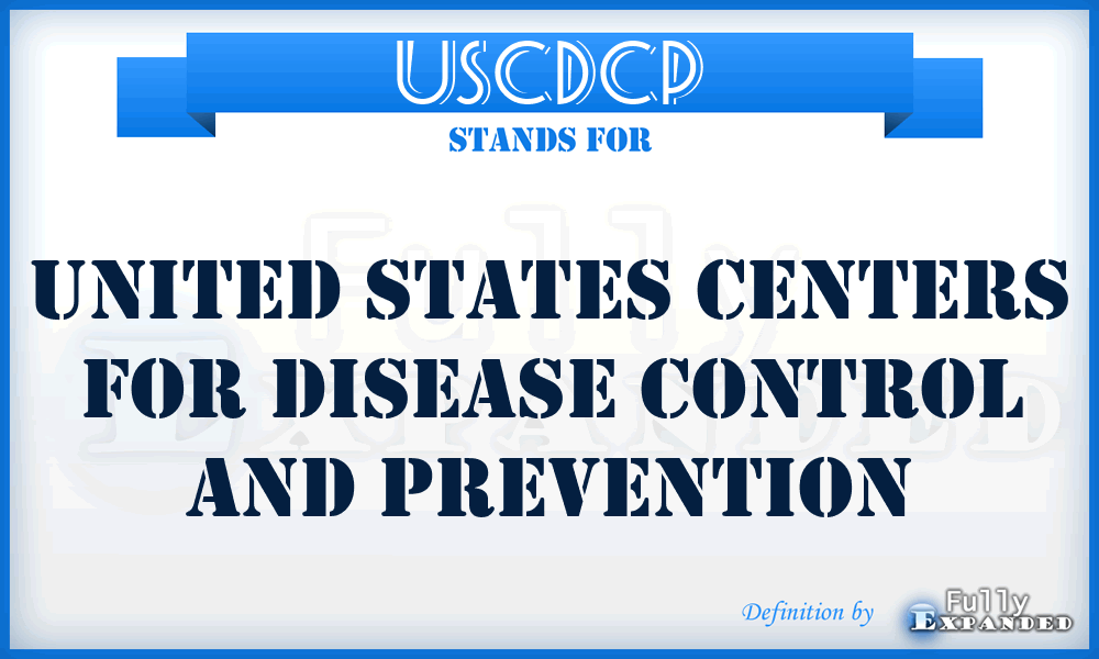USCDCP - United States Centers for Disease Control and Prevention