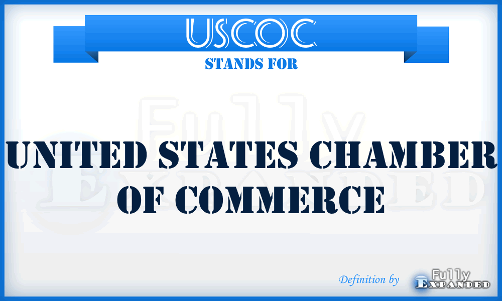 USCOC - United States Chamber of Commerce