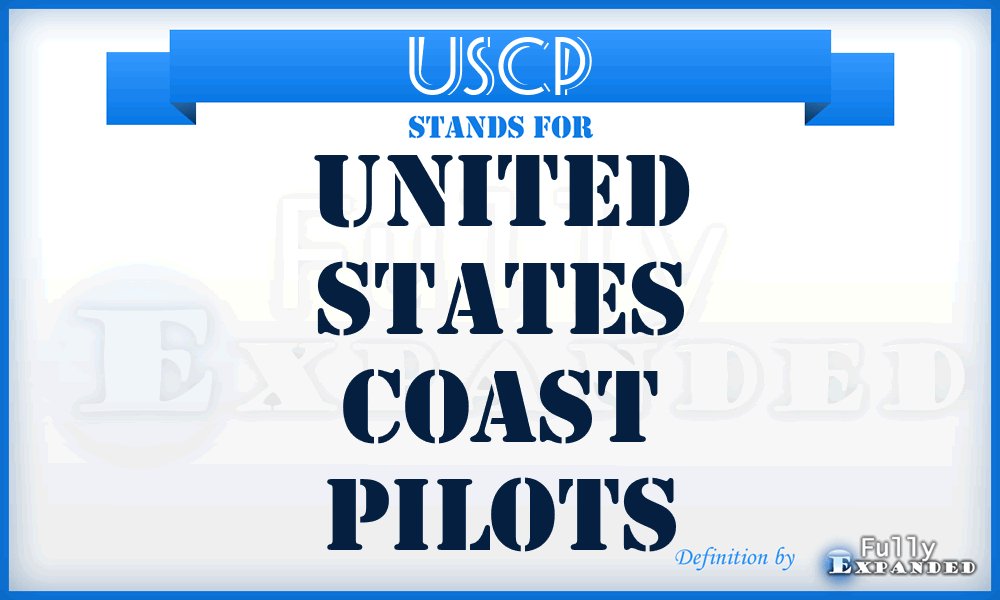 USCP - United States Coast Pilots