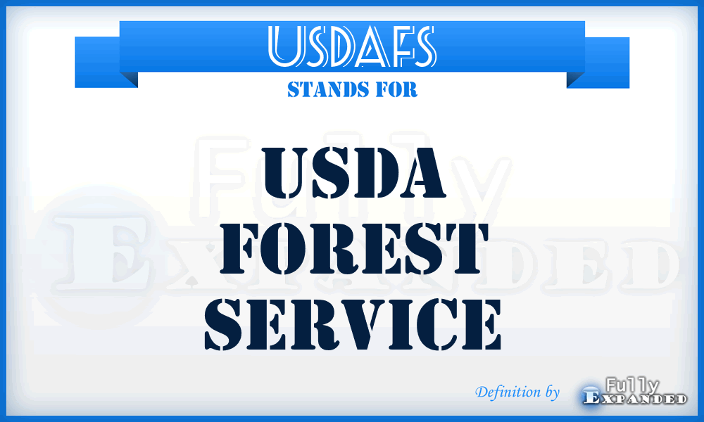 USDAFS - USDA Forest Service