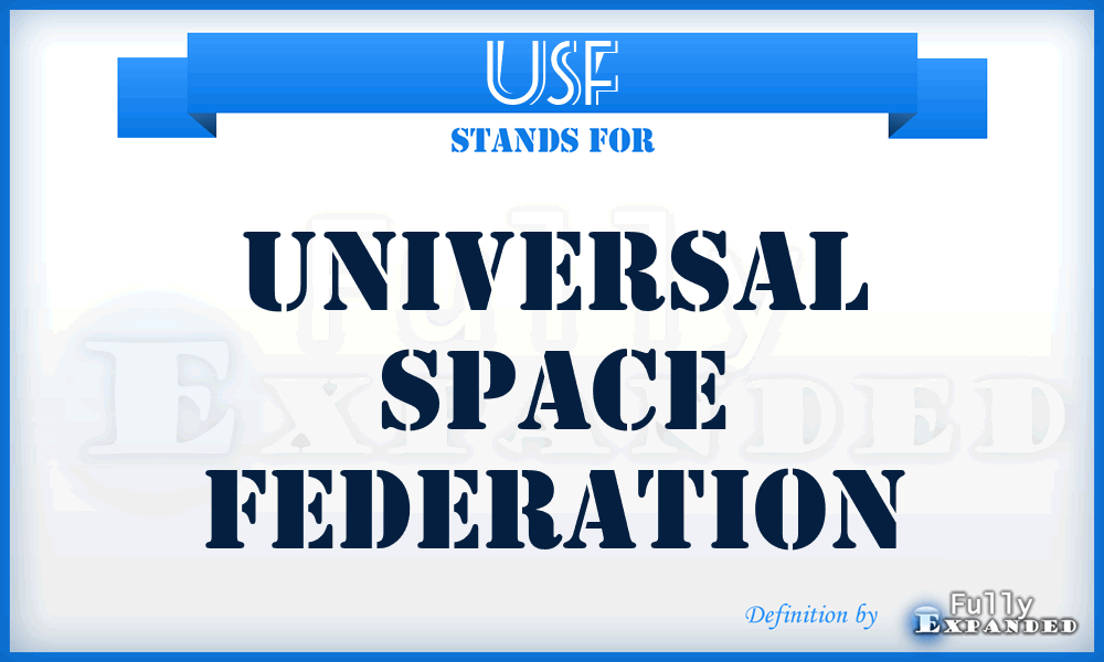 USF - Universal Space Federation