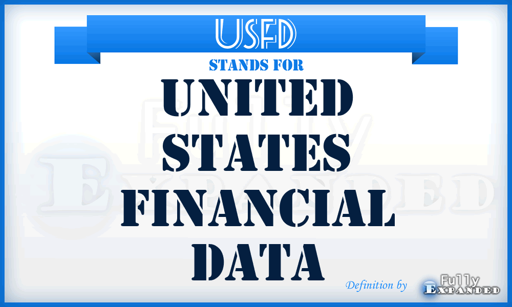 USFD - United States Financial Data