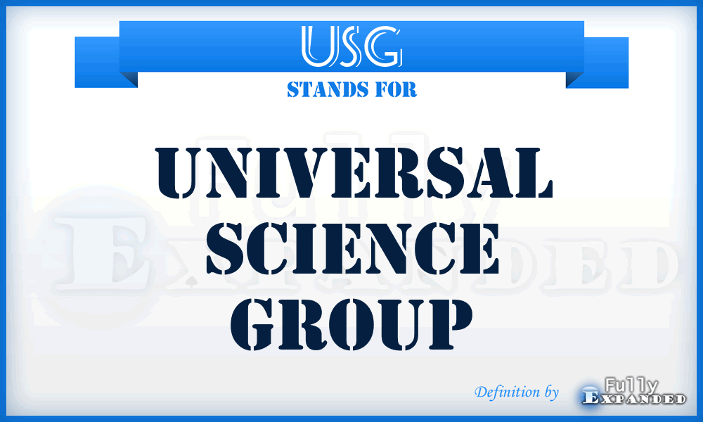 USG - Universal Science Group
