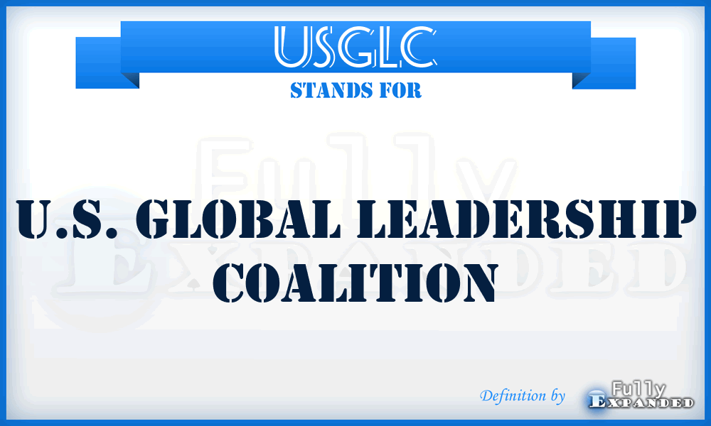 USGLC - U.S. Global Leadership Coalition