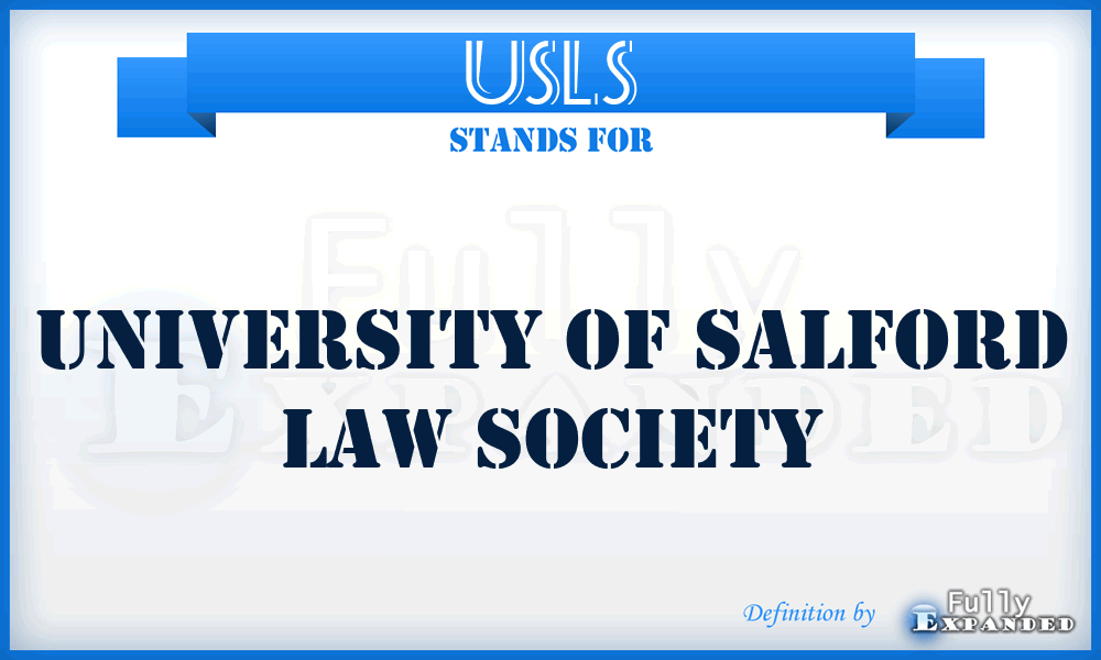 USLS - University of Salford Law Society