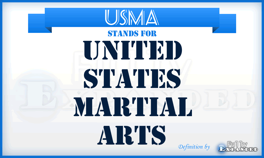 USMA - United States Martial Arts