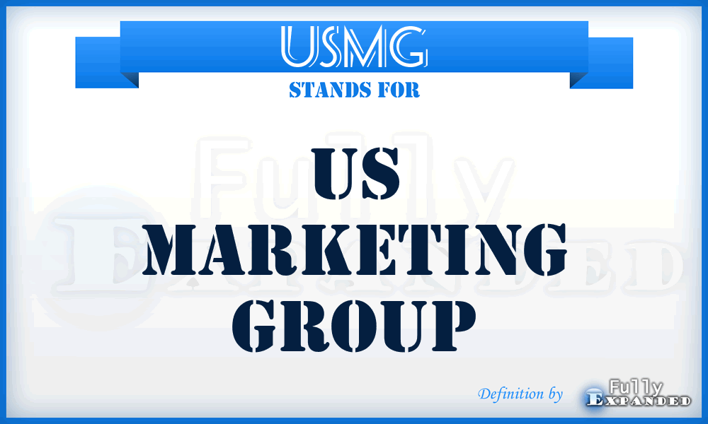 USMG - US Marketing Group