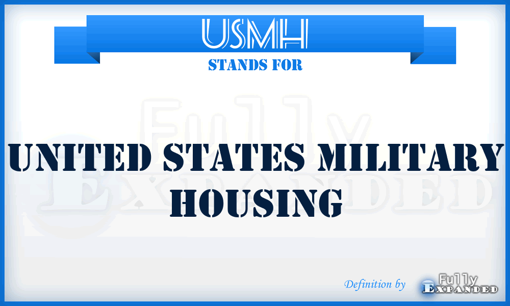 USMH - United States Military Housing