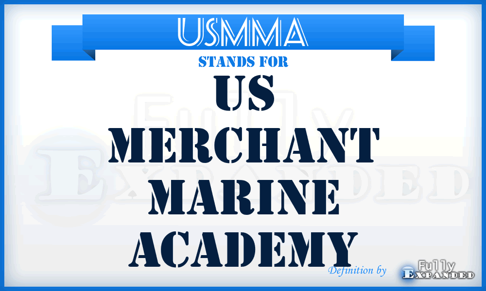 USMMA - US Merchant Marine Academy
