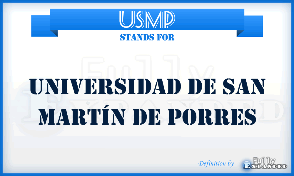 USMP - Universidad de San Martín de Porres