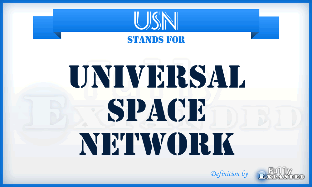 USN - Universal Space Network