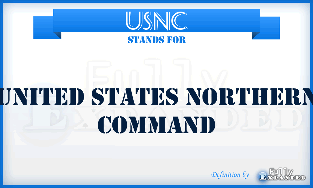 USNC - United States Northern Command