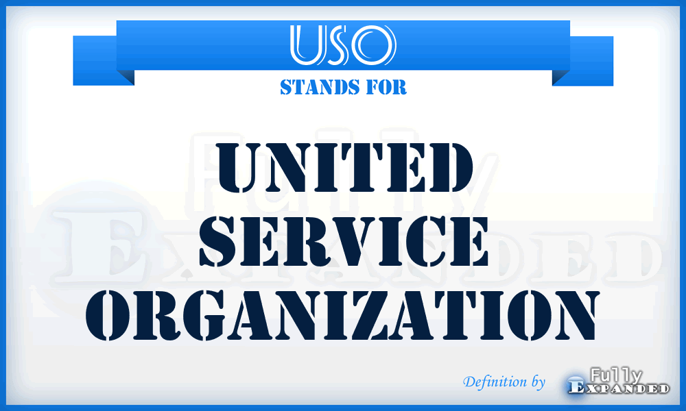 USO - United Service Organization