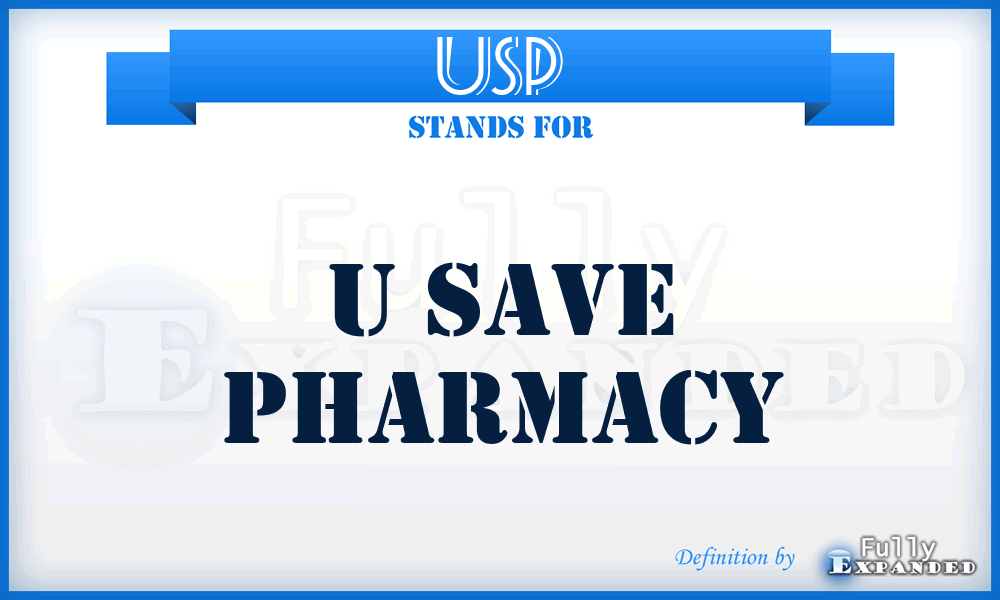 USP - U Save Pharmacy