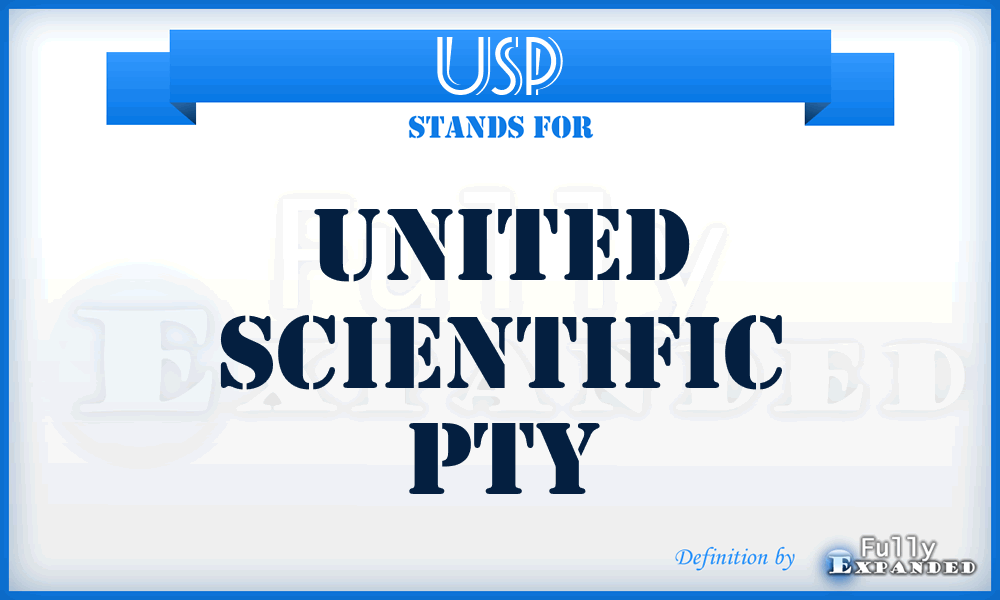USP - United Scientific Pty