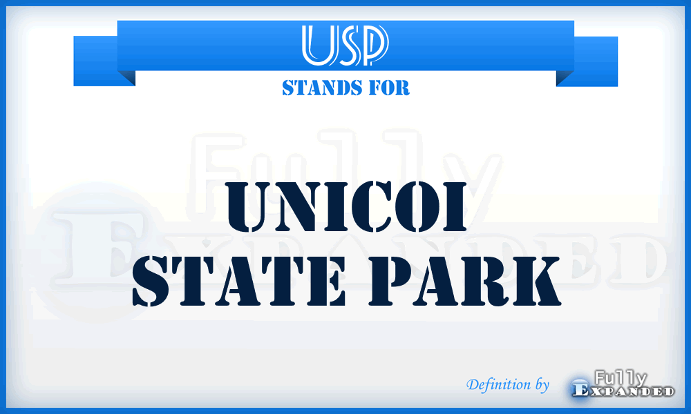 USP - Unicoi State Park