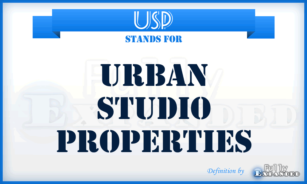 USP - Urban Studio Properties