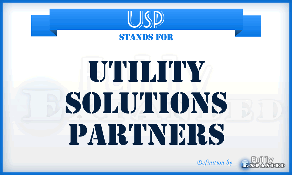 USP - Utility Solutions Partners