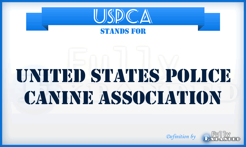 USPCA - United States Police Canine Association