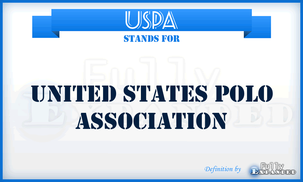 USPA - United States Polo Association