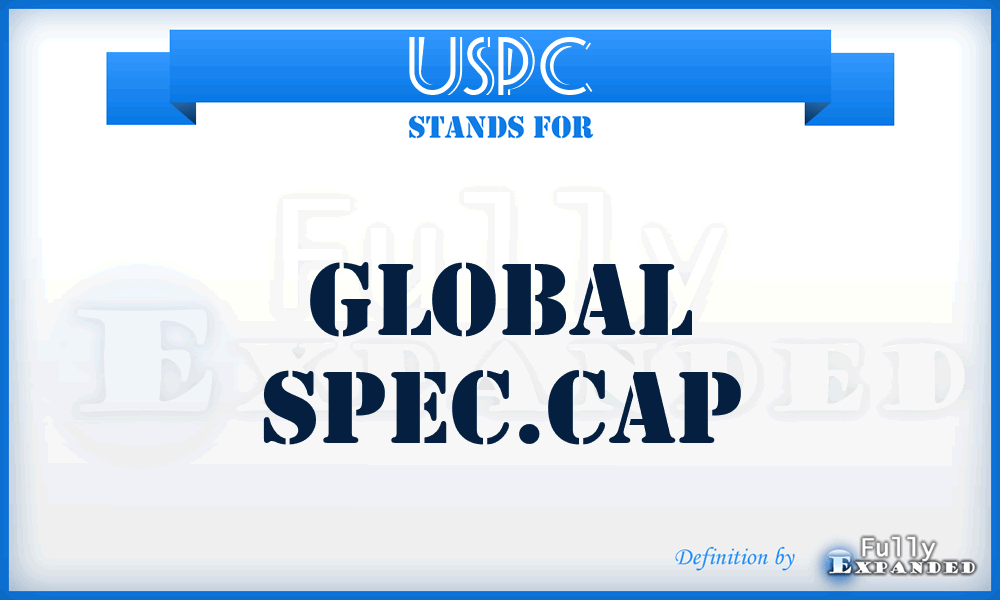 USPC - Global Spec.cap