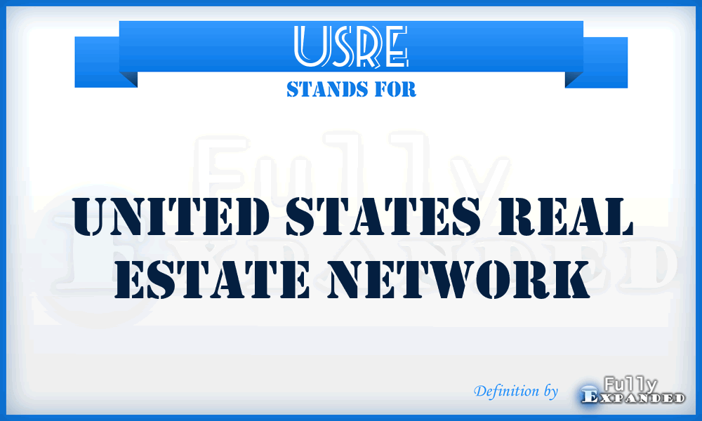USRE - United States Real Estate Network