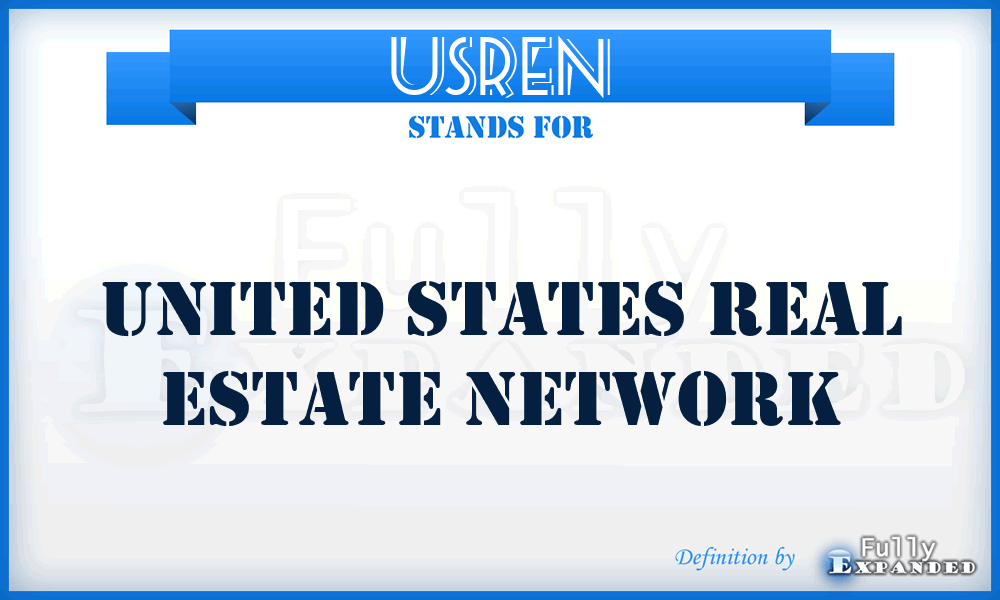 USREN - United States Real Estate Network