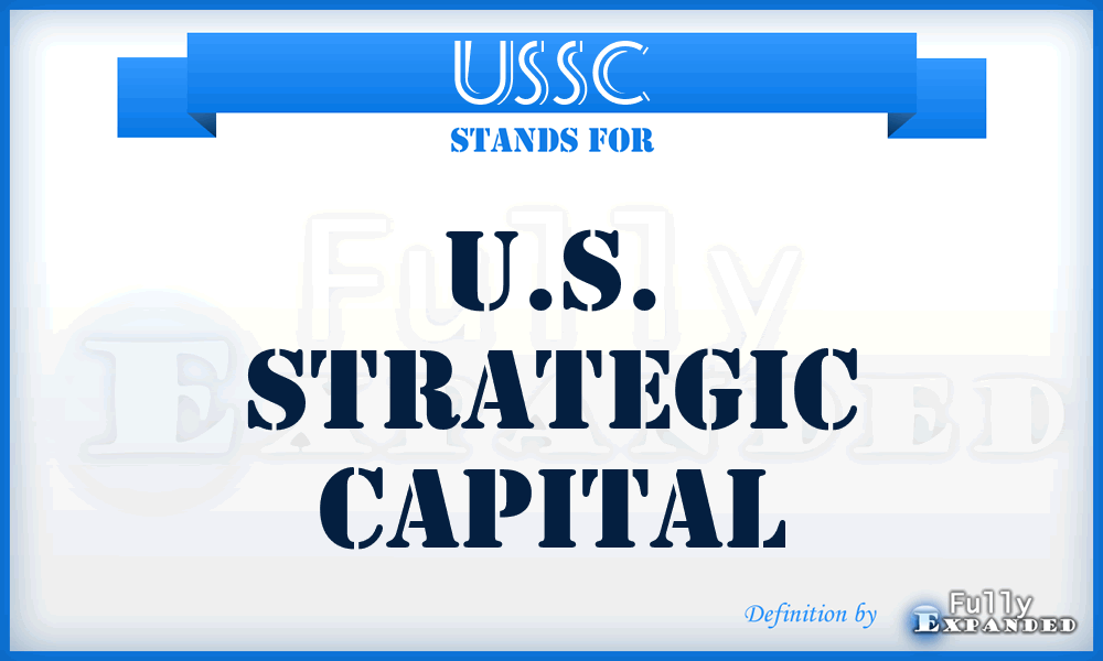 USSC - U.S. Strategic Capital