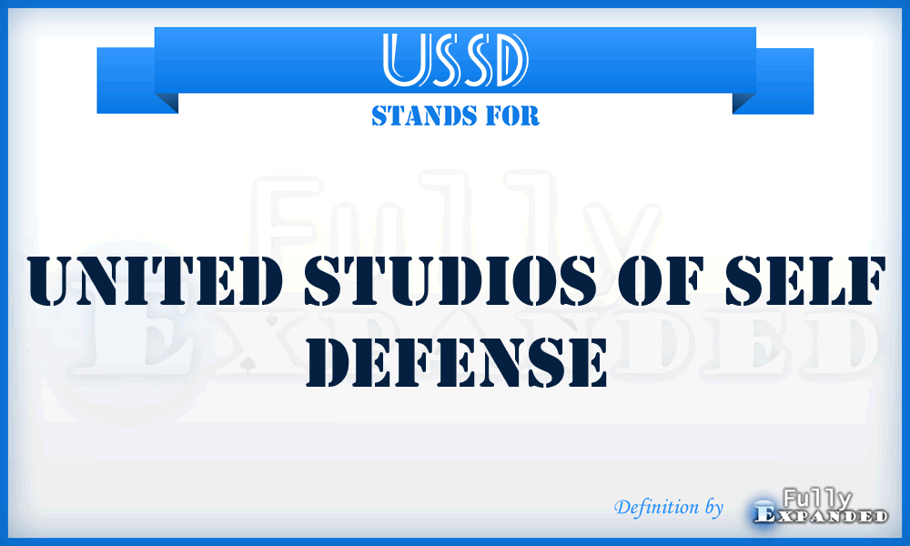 USSD - United Studios of Self Defense