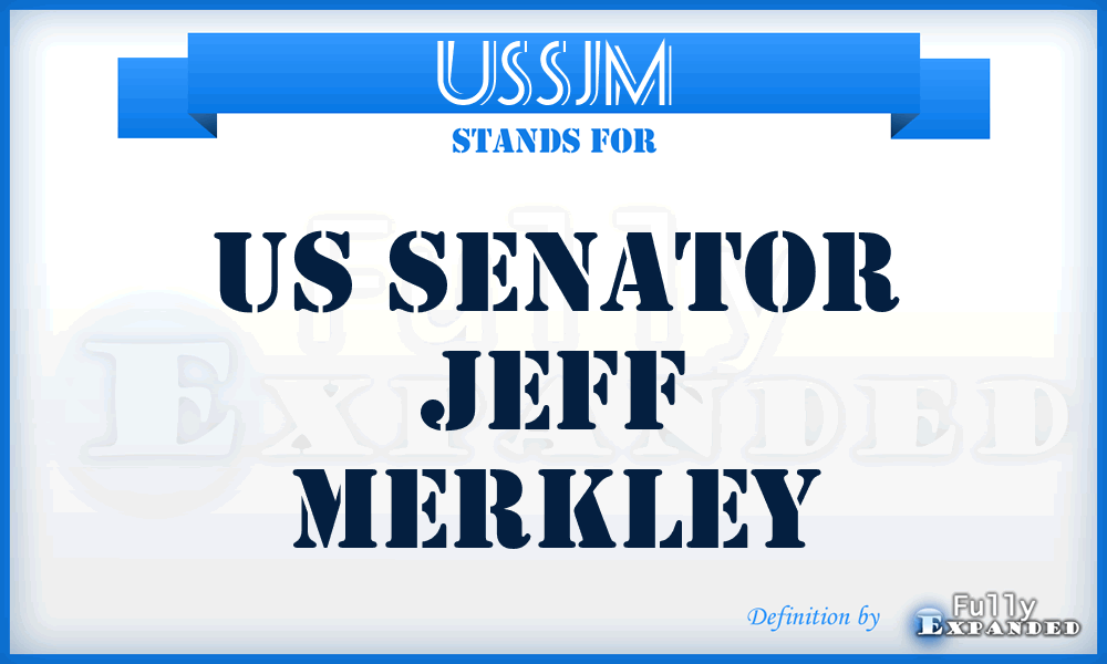 USSJM - US Senator Jeff Merkley