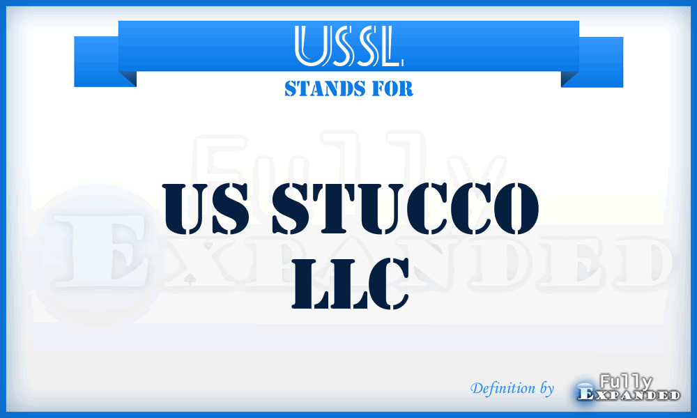 USSL - US Stucco LLC