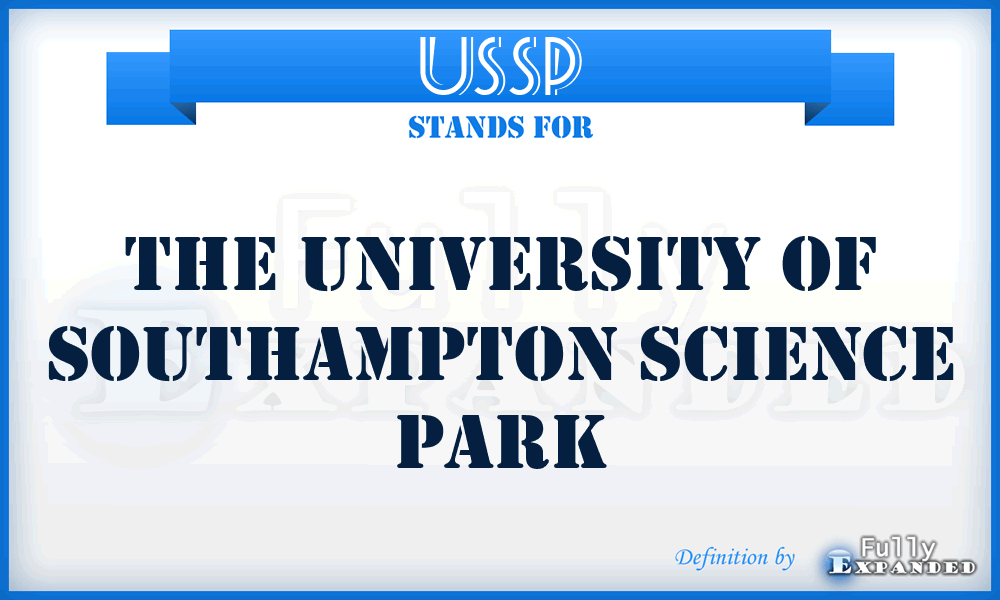 USSP - The University of Southampton Science Park