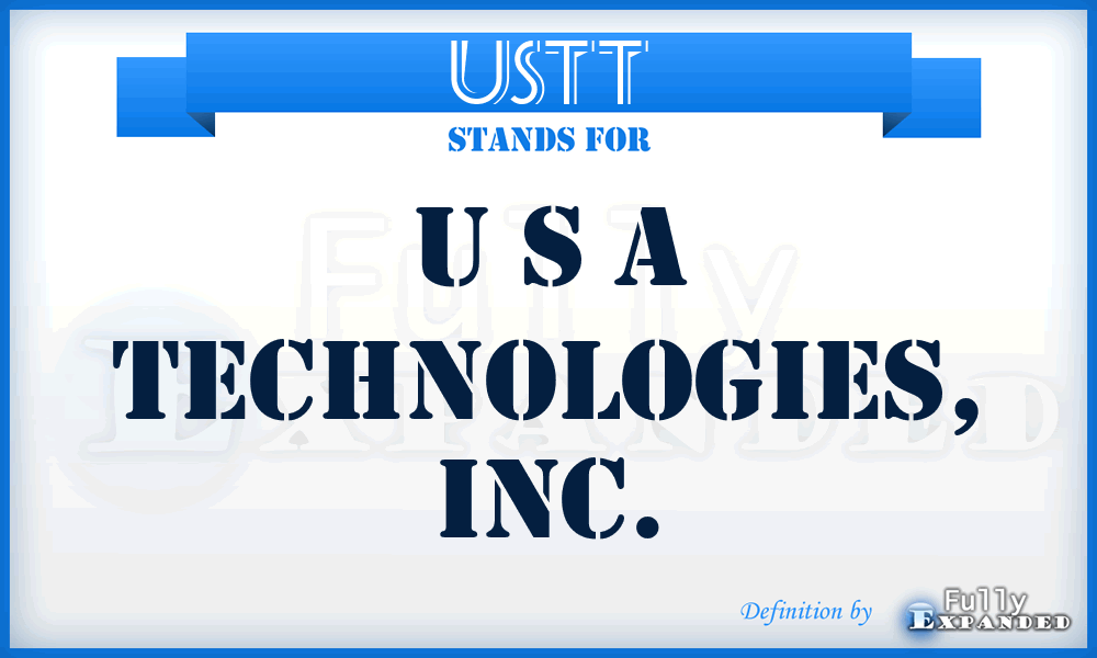 USTT - U S A Technologies, Inc.