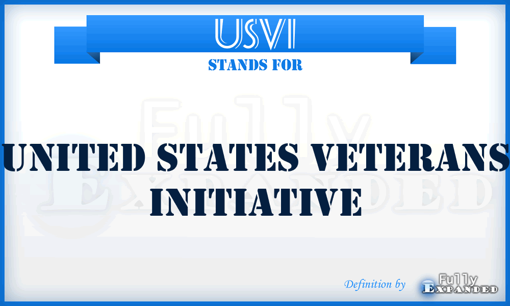 USVI - United States Veterans Initiative